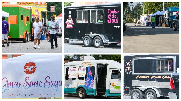 Vendors on the Midway Fri